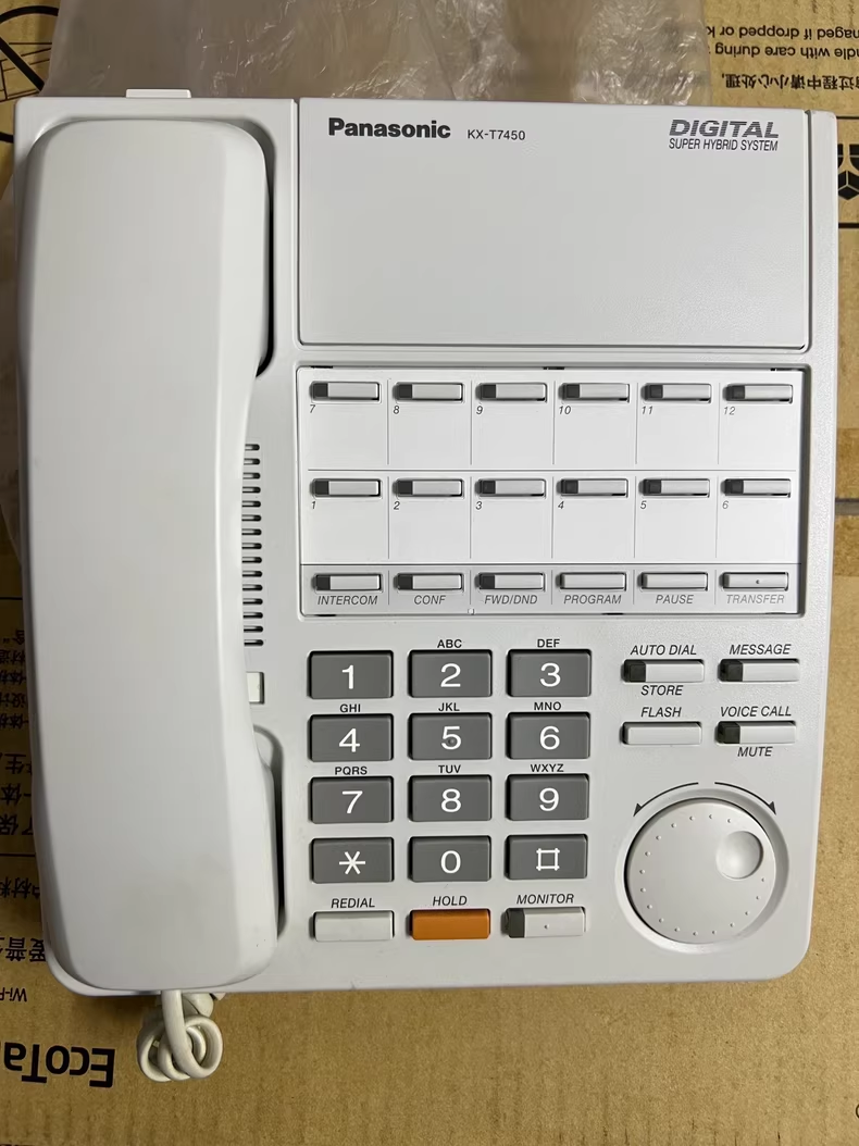 松下KX-T7450功能电话机，港澳版本